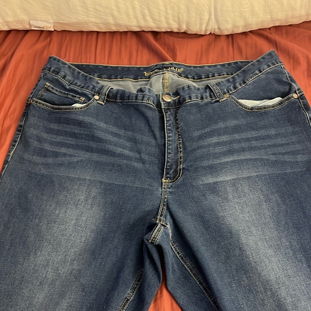 Woman Within Boot Cut Jeans Size 26